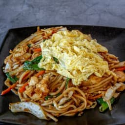 Mongolian Noodles Tray