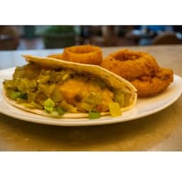 #9 Tortilla Cheeseburger