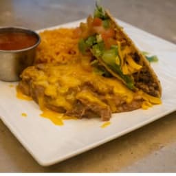 Lighter Side Taco Plate