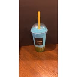 Swedish day’s blue razz slushie