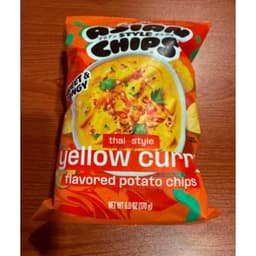 Potato Chips yellow curry