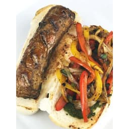 Chicago Style Italian Sausage Sandwich