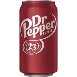 Canned Dr Pepper