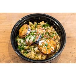 Crispy Eggplant Gorgonzola Pasta