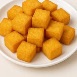 Fried Tofu Cubes- Tau hu chien