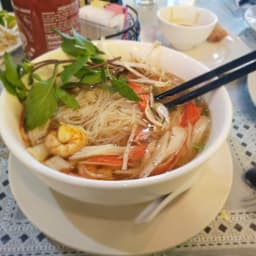 13. Seafood Noodle Soup