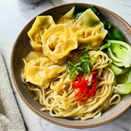 15. Egg Noodle Wonton Soup