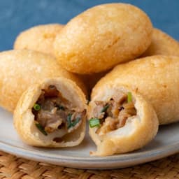 3. Fried Football Rolls
